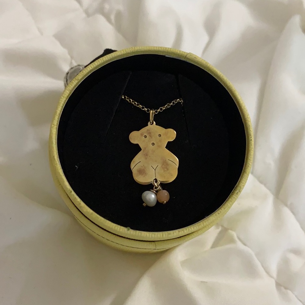 Tous Silver Vermeil Necklace